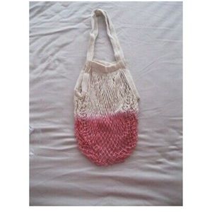 Dip Dye Market Tote Bag - Camp Collection NWT